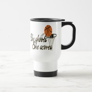 She Shoots...She Scores Travel Mug