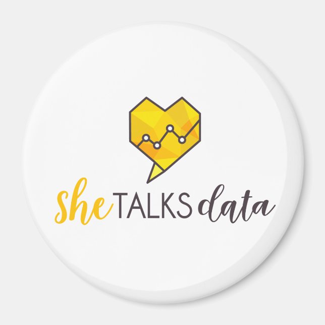 She Talks Data Magnet (Front)
