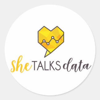 She Talks Data Sticker