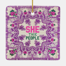 She The People Cross Stitch