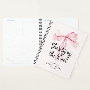 She Tying The Knot Bridal Shower Planner