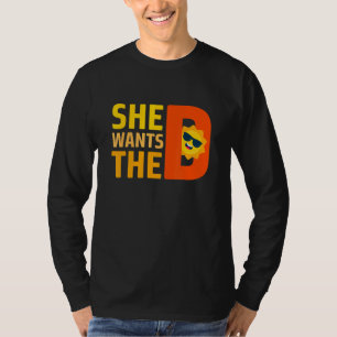 She Wants Vitamin D Sun Tanning Sun Retro Vitamin T-Shirt