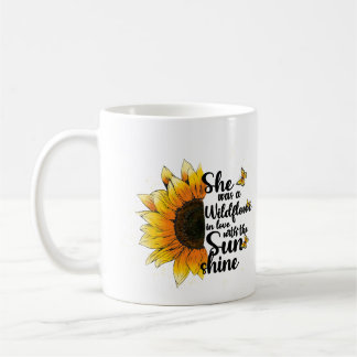 She Was A Wildflower In Love With The Sunshine Coffee Mug