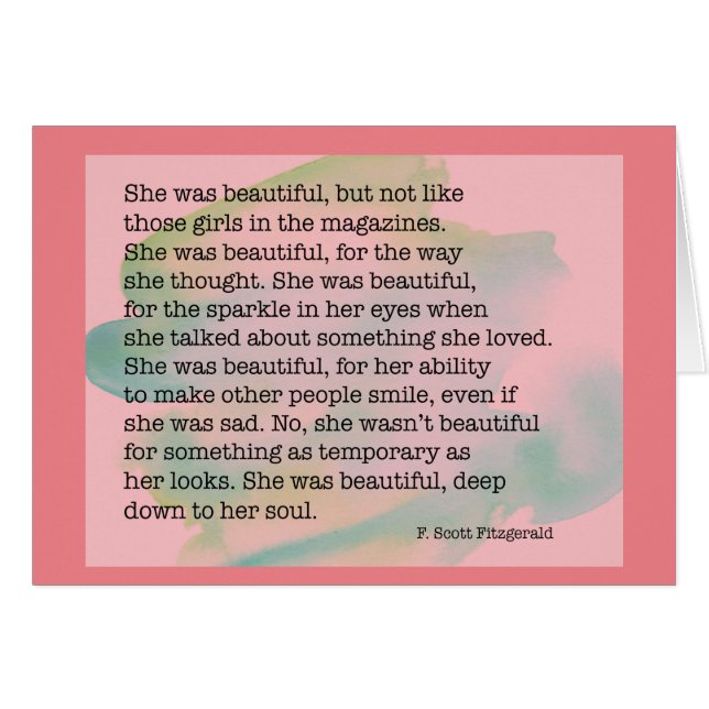 She Was Beautiful (Front Horizontal)