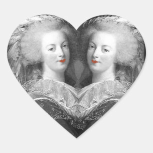 She was her only comfort. heart sticker