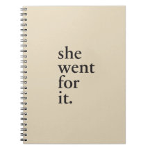 She went for it - Inspiration for women