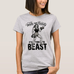 She Will Endure Strong Women Fitness Motivation T-Shirt