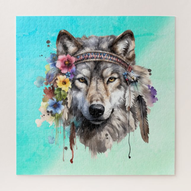 She-wolf  jigsaw puzzle (Vertical)