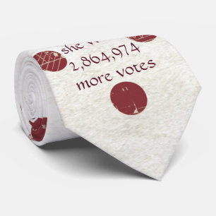 She Won More Votes Bigly Dots Ties