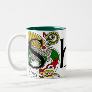 Shea Celtic Dragon Mug