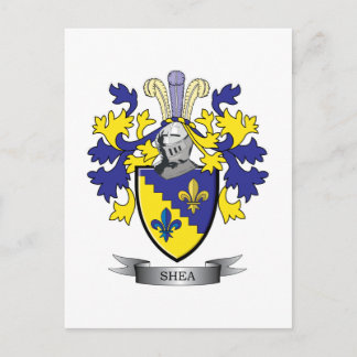 Shea Coat of Arms Postcard