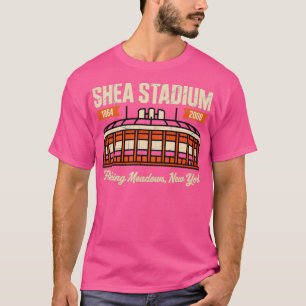 Shea Stadium Flushing Meadows, NY Retro Baseball T-Shirt