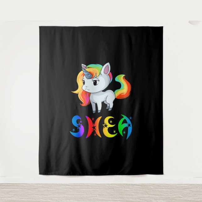 Shea Unicorn Tapestry (Front)
