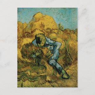 Sheaf-Binder (after Millet), Van Gogh Fine Art Postcard
