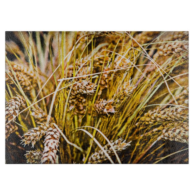 Sheaf Of Wheat - Thank You Cutting Board (Front)