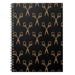 Shears (gold) notebook