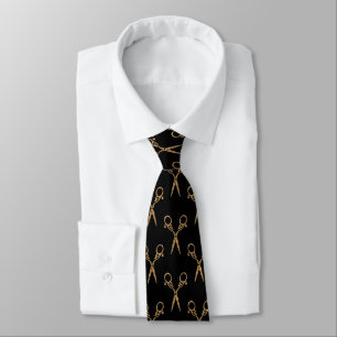Shears (gold) tie