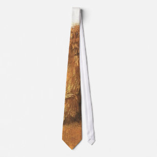 Sheaves of Wheat in a Field, van Gogh Tie