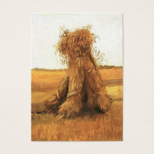 Sheaves of Wheat in a Field, Vincent van Gogh