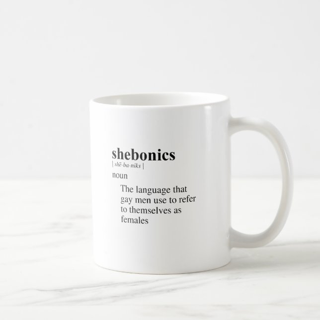 SHEBONICS COFFEE MUG (Right)
