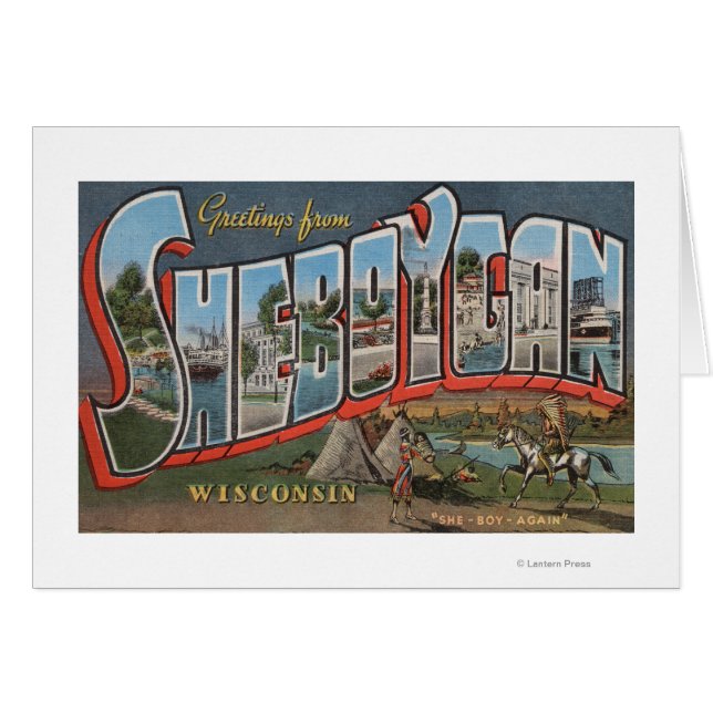 Sheboygan, Wisconsin (Indians # 1) (Front Horizontal)