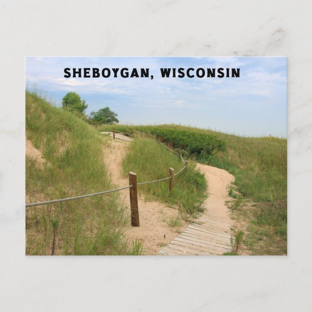 Sheboygan Wisconsin Postcard (Front)