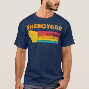Sheboygan Wisconsin Vintage Distressed Souvenir T-Shirt