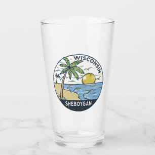 Sheboygan Wisconsin Vintage Glass