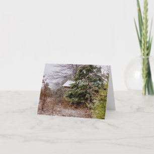 Shed Abandoned Thank You Card