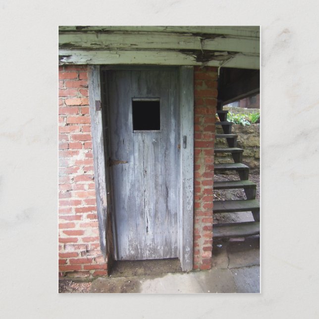 Shed Door Postcard (Front)