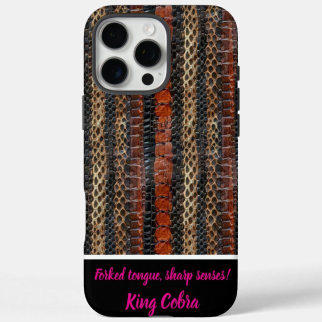 Shed snake skins in intricate patterns Case-Mate iPhone case (Back)