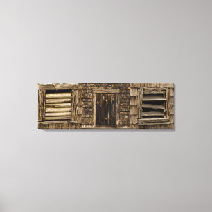 Shed Windows Canvas Print