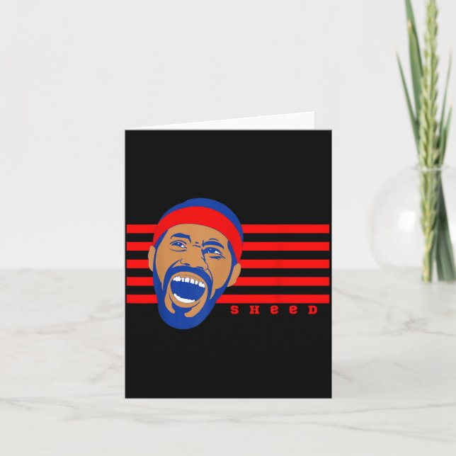 Sheed, Basketball Legends, Rasheed, Don't Lie, Wal Card (Front)