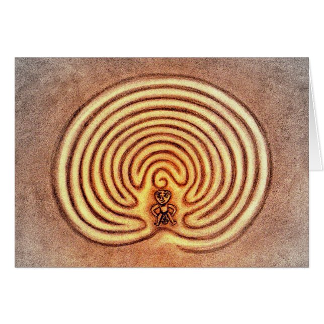 Sheela Na Gig im Labyrinth (Front Horizontal)