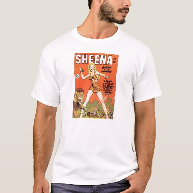 Sheena: Jungle Woman Comic book T-Shirt (Front)