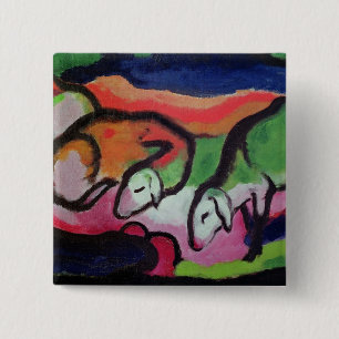Sheep, 1912 15 cm square badge