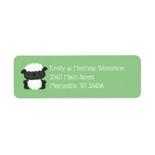 Sheep Baby Shower Green