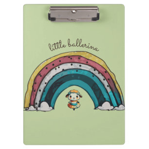 Sheep Ballerina Clipboard