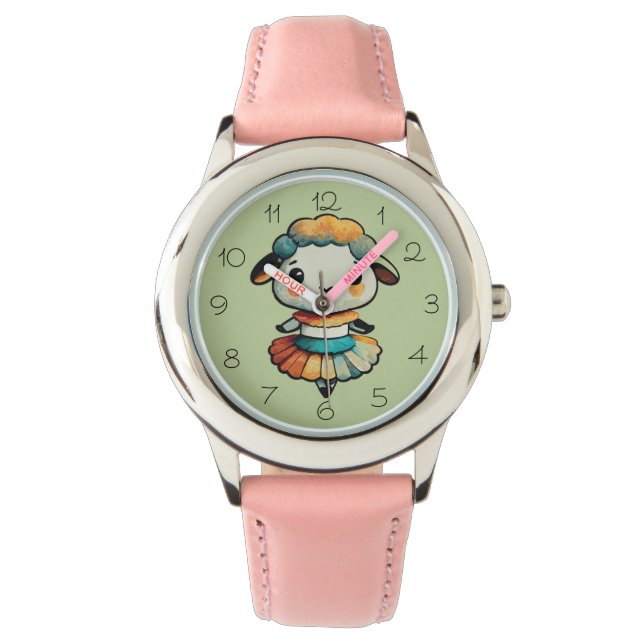 Sheep Ballerina Watch (Front)