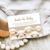 Sheep Barn Baby Shower Book Request