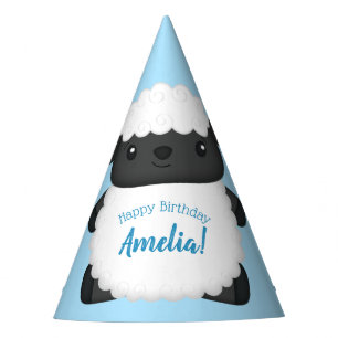 Sheep Birthday Party Hat