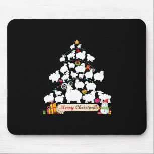 Sheep Christmas Tree Gift Funny Christmas Gifts Mouse Mat