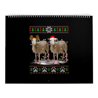 Sheep Christmas Tree Lights | Santa Animal Gift Calendar