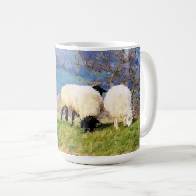 SHEEP COFFEE MUG (Front Right)