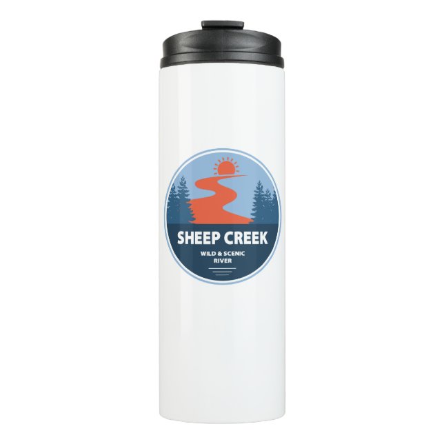 Sheep Creek Wild And Scenic River Idaho Thermal Tumbler (Front)