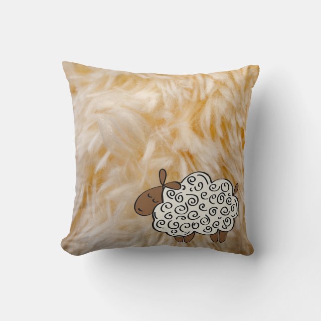 Sheep Cushion (Front)