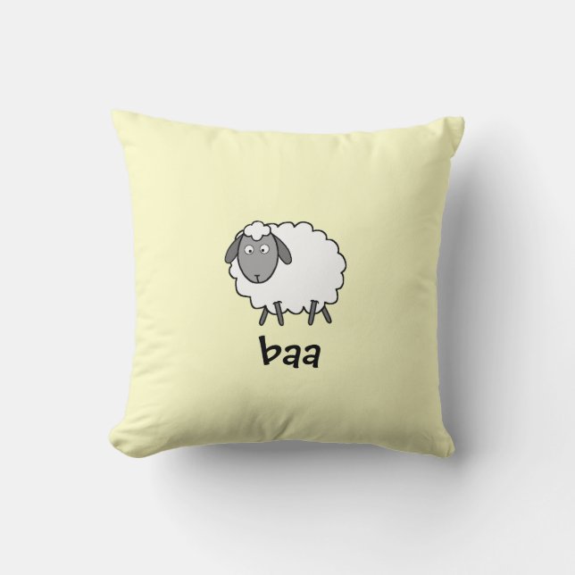 Sheep Cushion (Front)
