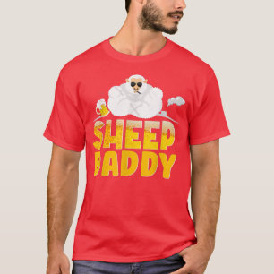 Sheep Daddy Sheep Dad Farmer Poultry Farmer T-Shirt