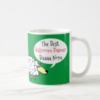 Sheep Design Best Ballroom Dancer Coffee Mug