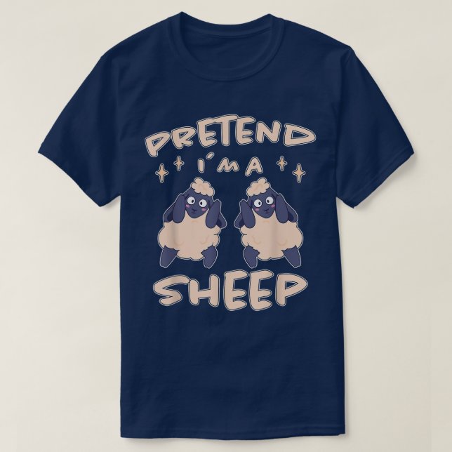 Sheep Design Farmer's House Sheep Lamb Sheep  T-Shirt (Design Front)